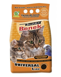 Benek Super Benek Universal Naturel bentonitové stelivo 25l