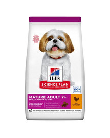 HILL'S Science Plan Canine Mature Adult 7+ Small & Mini s kuracím mäsom 6 kg