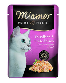 MIAMOR Feine Filets tuna&crayfish 100g