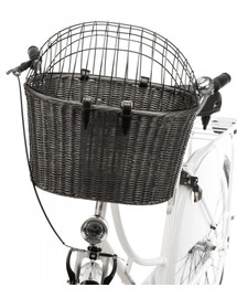 TRIXIE Kôš na bicykel pre psa s mriežkou 44x34x41cm