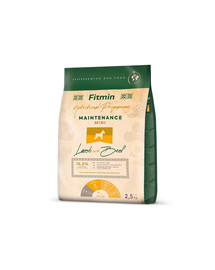FITMIN Dog Nutritional Programme Mini Maintenance Lamb&Beef 2,5 kg