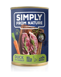 SIMPLY FROM NATURE Kačacie mäso s mrkvou 400 g