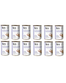 BRIT Veterinary Diet Gastrointestinal Salmon&Pea 12x400 g