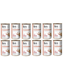 BRIT Veterinary Diet Renal Tuna&Salmon&Pea 12x400 g