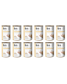 BRIT Veterinary Diet Hepatic Turkey&Pea 12x400 g