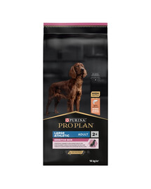 PURINA Pro Plan Large Athletic Adult Sensitive Skin OptiDerma Losos 14 kg