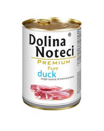 Dolina Noteci Premium Pure kačica pre dospelých psov 800 g