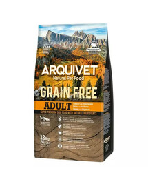 ARQUIVET Grain Free Adult Morčacie mäso so zeleninou 12 kg