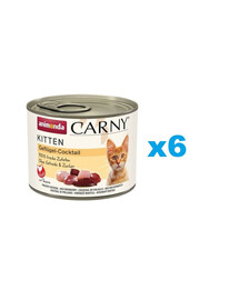 ANIMONDA Carny Kitten Poultry Cocktail  6 x 200g