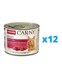 ANIMONDA Carny hovädzie a srdcia 12 x 200 g