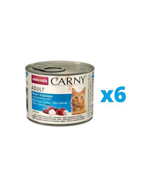 ANIMONDA Carny hovädzie/treska s petržlenom 6 x 200 g