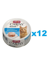 ANIMONDA Carny Ocean tuniak + morské plody 12 x 80g