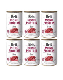 BRIT Mono Protein Beef 6x400 g