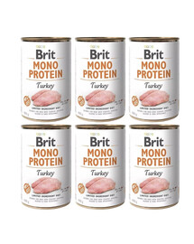BRIT Mono Protein Turkey 6x400 g