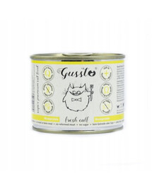 GUSSTO Cat Fresh Calf čerstvé teľacie 200 g