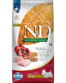 N & D Low Grain adult MINI chicken and pomegranate 7 kg