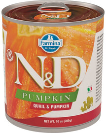 N&D Dog quail&pumpkin 285 g