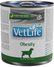 FARMINA VetLife Natural Diet Dog Obesity dietetické krmivo pre psov 300 g