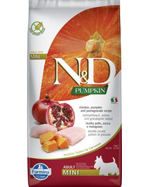 Farmina N & D dog Grain Free PUMPKIN Adult mini chicken&pomegranate 7 kg