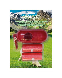 ARQUIVET Dávkovač sáčkov + 2 rolky x 15 kusov ZADARMO