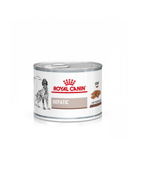 ROYAL CANIN Hepatic 12 x 200 g vlhké krmivo pre dospelých psov s poruchami pečene