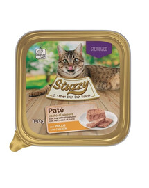 STUZZY Mister Cat s kuracím mäsom pre sterilizované mačky 100 g