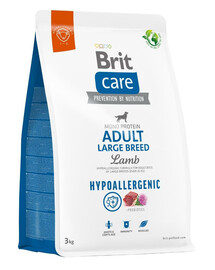 BRIT Care Hypoallergenic Adult Large Breed s jahňacím 3 kg