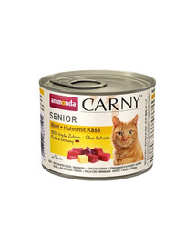 ANIMONDA Carny Senior hovädzie/kuracie/syr 200 g