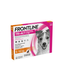 FRONTLINE Tri-Act Psy S 5-10 kg x3 Pipety