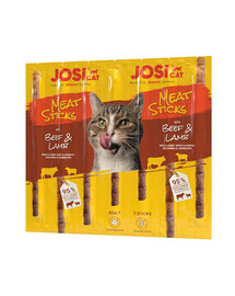 JOSERA JosiCat Meat Sticks jehněčí a hovězí maso 35g