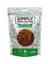 SIMPLY FROM NATURE Meat Noodles Kačacie rolky pre psov 80 g