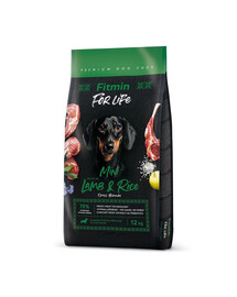 FITMIN Dog For Life Lamb & Rice Mini 12 kg