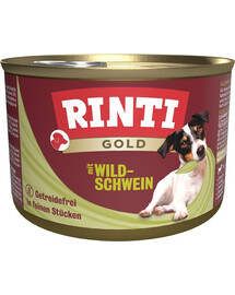 RINTI Gold Wild boar Mini Diviak pre malé plemená psov 185 g