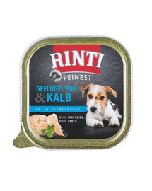 RINTI Feinest Poultry Pure&Veal hydina a teľacie mäso 150 g