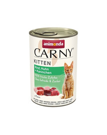 ANIMONDA Carny Kitten Beef&Chicken&Rabbit 400 g