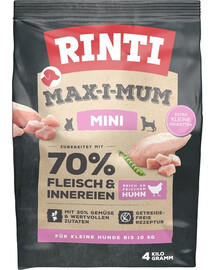 RINTI MAX-I-MUM Mini Adult Chicken 4 kg