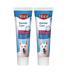 TRIXIE Zubná pasta s hovädzou príchuťou pre psov 2x100 g