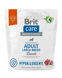 BRIT Care Hypoallergenic Adult Large Breed s jahňacím 1 kg
