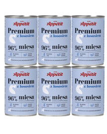 COMFY APPETIT PREMIUM Cat Salmon 6x400 g