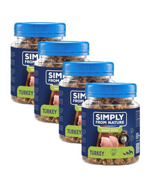 SIMPLY FROM NATURE Smart Bites Morčacie  4x130 g
