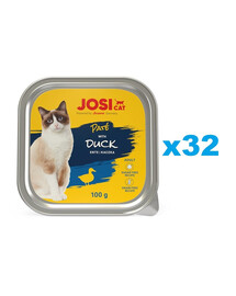 JOSERA JosiCat kačacia paštéta 32x100g