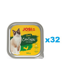 JOSERA JosiCat kuřecí paštika 32x100g