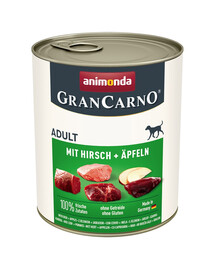 ANIMONDA GranCarno Adult bravčové mäso s jelením a jablkom 800 g