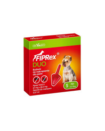VET-AGRO Fiprex Duo S Prípravok proti blchám pre psov malých plemien