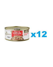 APPLAWS Taste Toppers Kuracie prsia s hovädzím mäsom v želé 6x156 g