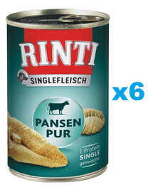 RINTI Singlefleisch žaludky 6x400 g