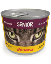 JOSERA Cat Senior mokré krmivo pre staršie mačky plechovka 200g