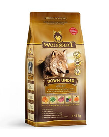 WOLFSBLUT Down Under Adult suché krmivo pre psov s hovädzím mäsom a zeleninou 12,5 kg