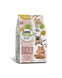 CUNIPIC Premium Hamster Gerbil 600g krmivo pre škrečky a pieskomily