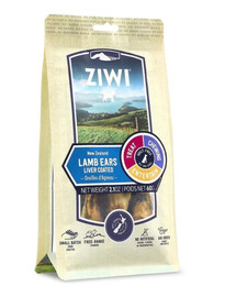ZIWIPEAK Dog Treats 60g Jahňacie uši na hryzenie pre psov